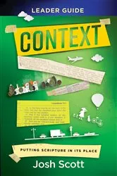 Book cover of Context Leader Guide by Josh Scott