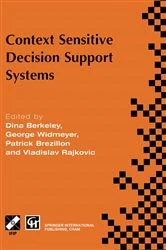 Book cover of Context-Sensitive Decision Support Systems by Dina Berkeley