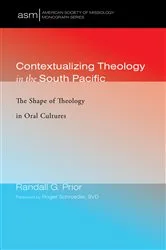 Book cover of Contextualizing Theology in the South Pacific by Randall G. Prior