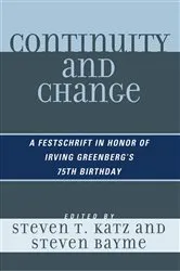 Book cover of Continuity and Change by Patricia M. O'Connor