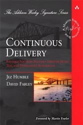 Book cover of Continuous Delivery by Jez Humble