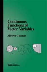 Book cover of Continuous Functions of Vector Variables by Alberto Guzman
