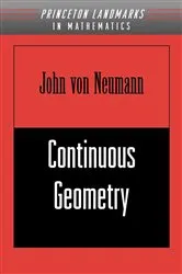 Book cover of Continuous Geometry by John von Neumann