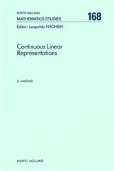 Book cover of Continuous Linear Representations by Z. Magyar