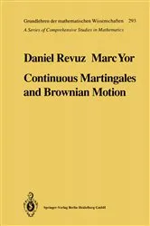 Book cover of Continuous Martingales and Brownian Motion by Daniel Revuz