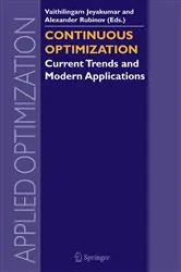 Book cover of Continuous Optimization by V. Jeyakumar