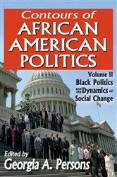 Book cover of Contours of African American Politics by Georgia A. Persons