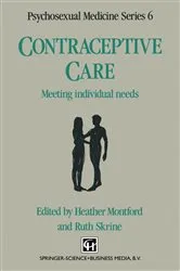 Book cover of Contraceptive Care by Heather Montford