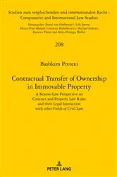 Book cover of Contractual Transfer of Ownership in Immovable Property by Unknown