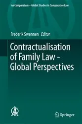 Book cover of Contractualisation of Family Law - Global Perspectives by Unknown