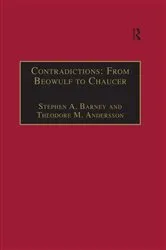 Book cover of Contradictions: From Beowulf to Chaucer by Theodore M. Andersson
