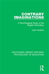 Book cover of Contrary Imaginations by Liam Hudson