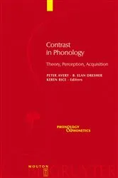 Book cover of Contrast in Phonology by Peter Avery