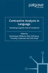 Book cover of Contrastive Analysis in Language by Unknown