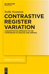 Book cover of Contrastive Register Variation by Stella Neumann