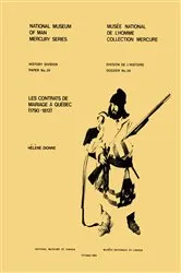 Book cover of Contrats de mariage à Québec, 1790-1812 by Hélène Dionee