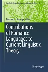 Book cover of Contributions of Romance Languages to Current Linguistic Theory by Unknown