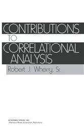Book cover of Contributions to Correlational Analysis by Unknown