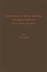 Book cover of Contributions to Survey Sampling and Applied Statistics by Unknown