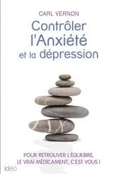 Book cover of Contrôler l'anxiété et la dépression by Unknown