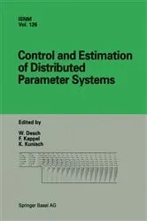 Book cover of Control and Estimation of Distributed Parameter Systems by W. Desch