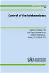 Book cover of Control of the Leishmaniases by World Health Organization
