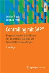 Book cover of Controlling mit SAP® (7th ed.) by Gunther Friedl