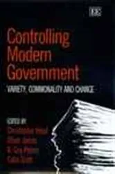 Book cover of Controlling Modern Government by Christopher Hood