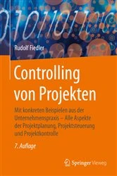 Book cover of Controlling von Projekten (7th ed.) by Rudolf Fiedler