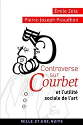 Book cover of Controverse sur Courbet by Pierre-Joseph Proudhon