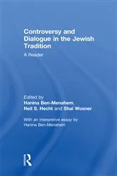 Book cover of Controversy and Dialogue in the Jewish Tradition by Hanina Ben-Menahem