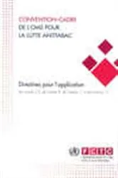 Book cover of Convention-cadre de l'OMS pour la lutte antitabac by World Health Organization