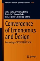 Book cover of Convergence of Ergonomics and Design by Alma Maria Jennifer Gutierrez