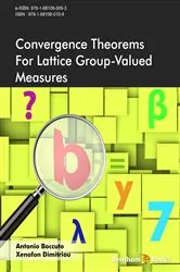 Book cover of Convergence Theorems for Lattice Group-valued Measures by Unknown