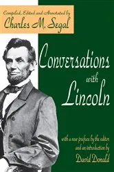 Book cover of Conversations with Lincoln by Charles Segal
