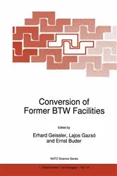 Book cover of Conversion of Former BTW Facilities by Unknown