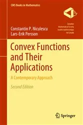 Book cover of Convex Functions and Their Applications (2nd ed.) by Unknown