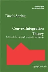 Book cover of Convex Integration Theory by David Spring