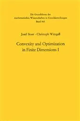 Book cover of Convexity and Optimization in Finite Dimensions I by Josef Stoer