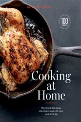 Book cover of Cooking at Home by Chuck Williams