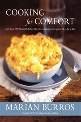 Book cover of Cooking for Comfort by Marian Burros