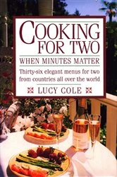 Book cover of Cooking for Two When Minutes Matter by Lucy Cole