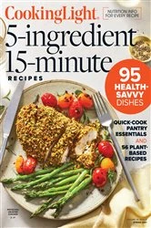 Book cover of Cooking Light 5-Ingredient, 15-Minute Recipes by Cooking Light