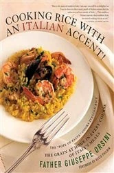 Book cover of Cooking Rice with an Italian Accent! by Father Giuseppe Orsini