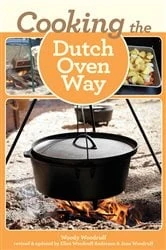 Book cover of Cooking the Dutch Oven Way (4th ed.) by Woody Woodruff