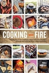 Book cover of Cooking with Fire by Paula Marcoux
