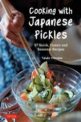 Book cover of Cooking with Japanese Pickles by Takako Yokoyama