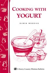 Book cover of Cooking with Yogurt by Olwen Woodier