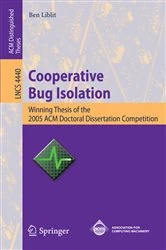 Book cover of Cooperative Bug Isolation by Ben Liblit