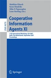 Book cover of Cooperative Information Agents XI by Matthias Klusch